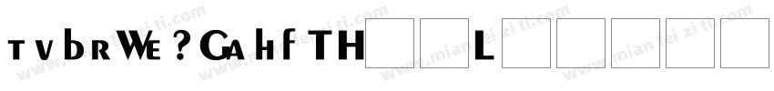 UWCS8F (BIG5)字体字体转换
